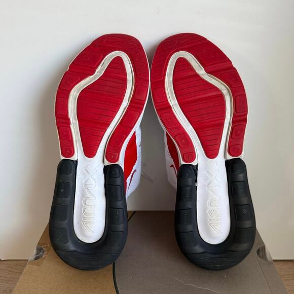 Nike Air Max 270 University Red/ White Men Running Sneakers - SZ 11 main image 9